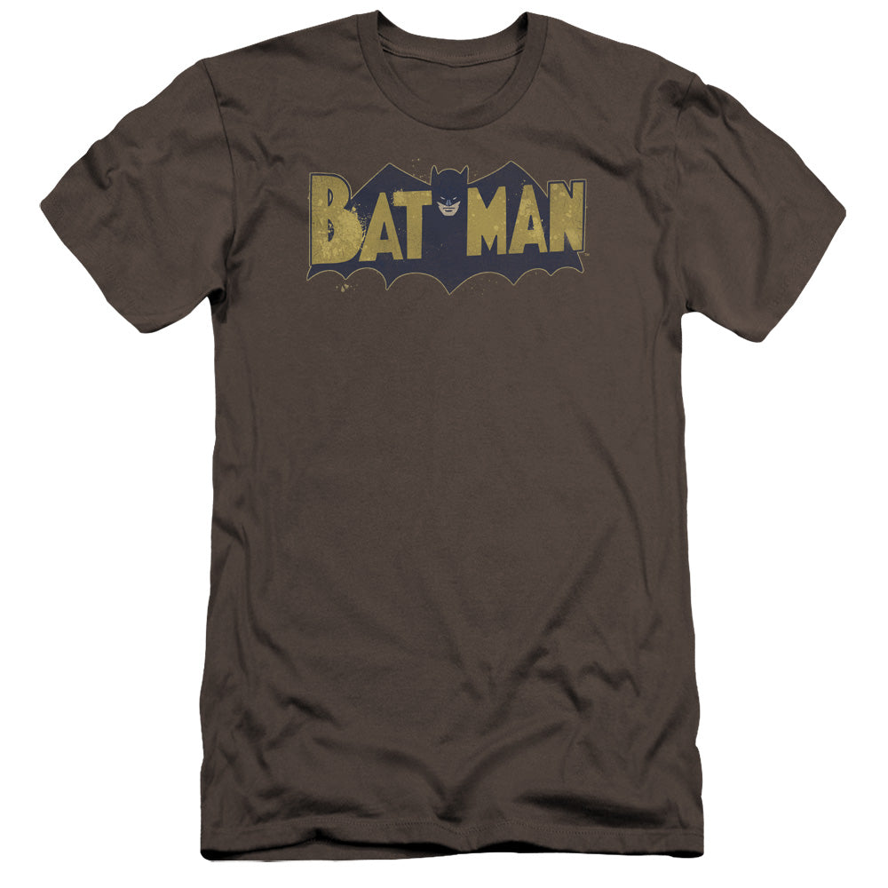 Batman Comics Vintage Logo Splatter T-Shirt