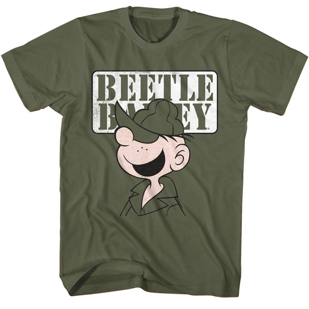 Beetle Bailey - Face Boyfriend Tee