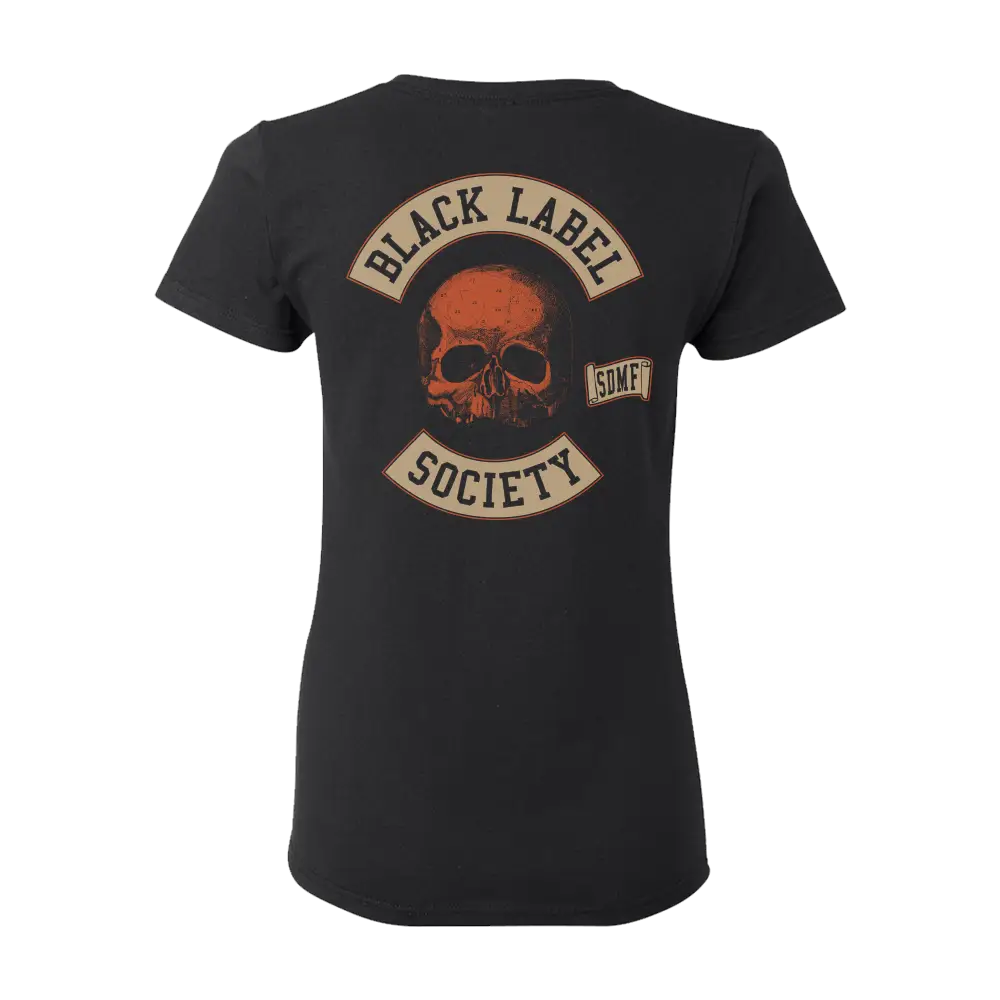 Blessed Hellride Rat Rod Womens Black Tee