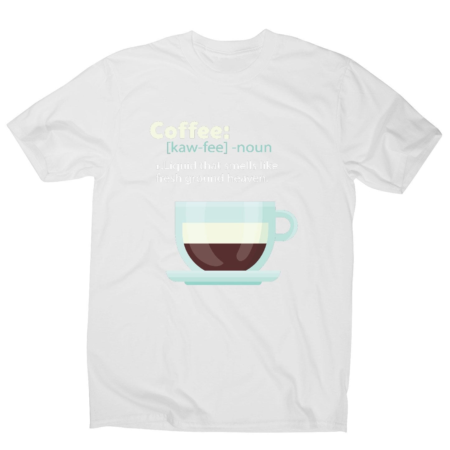 Coffee definition - men's funny premium t-shirt