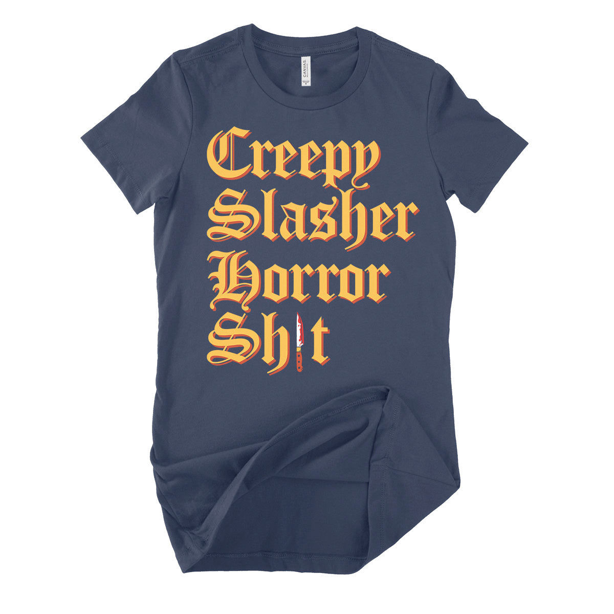 Creepy Slasher Horror Women's Shirt