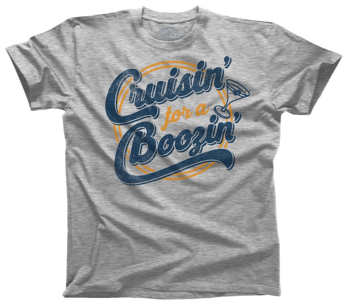 Men's Cruisin for a Boozin T-Shirt - Funny Drinking Shirt