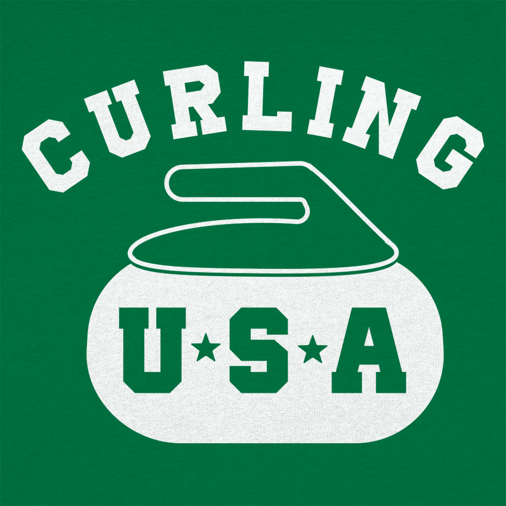 Curling USA Women's T-Shirt
