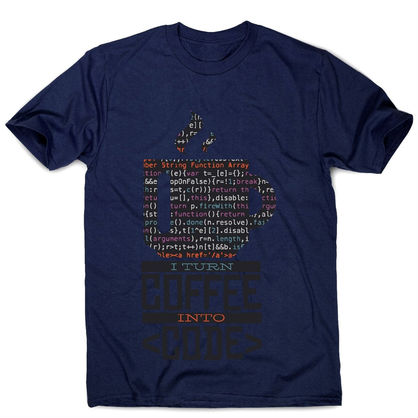 Developer coffee - men's funny premium t-shirt
