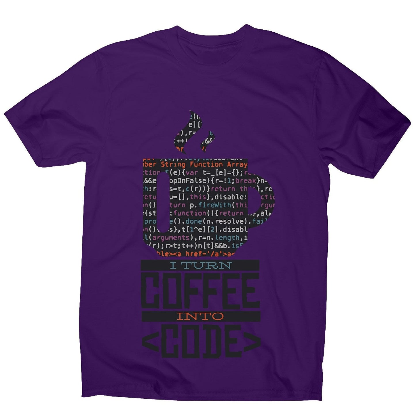 Developer coffee - men's funny premium t-shirt