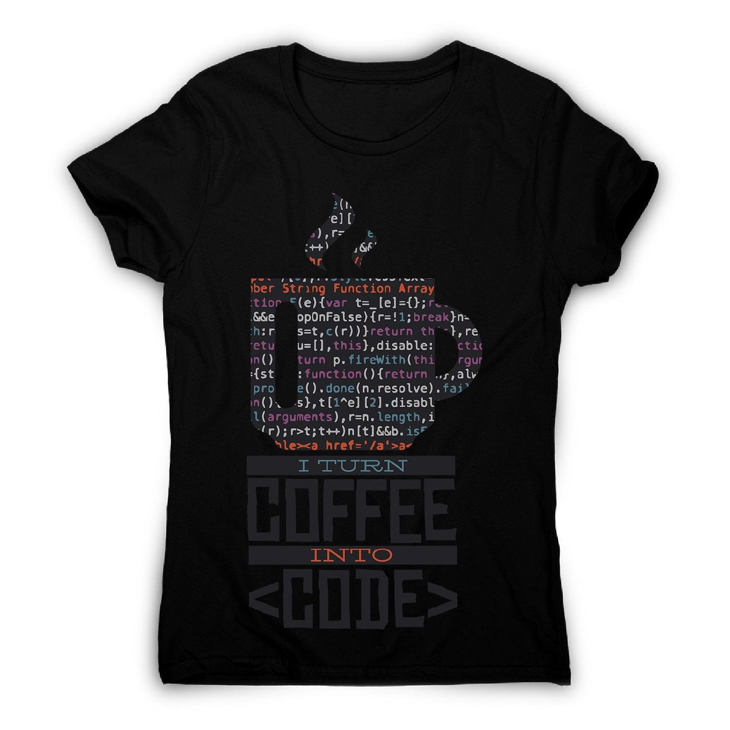 Developer coffee - women's funny premium t-shirt