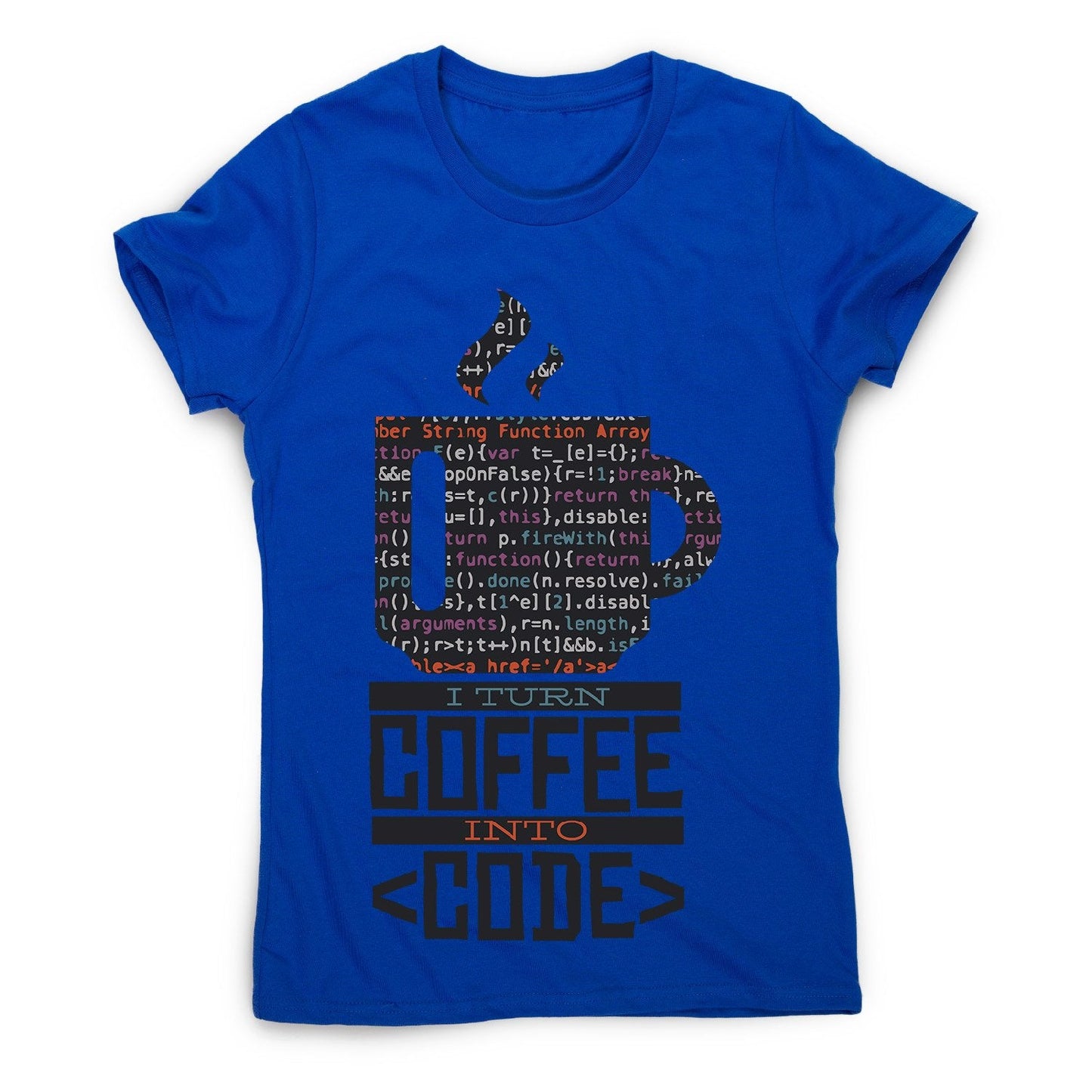 Developer coffee - women's funny premium t-shirt