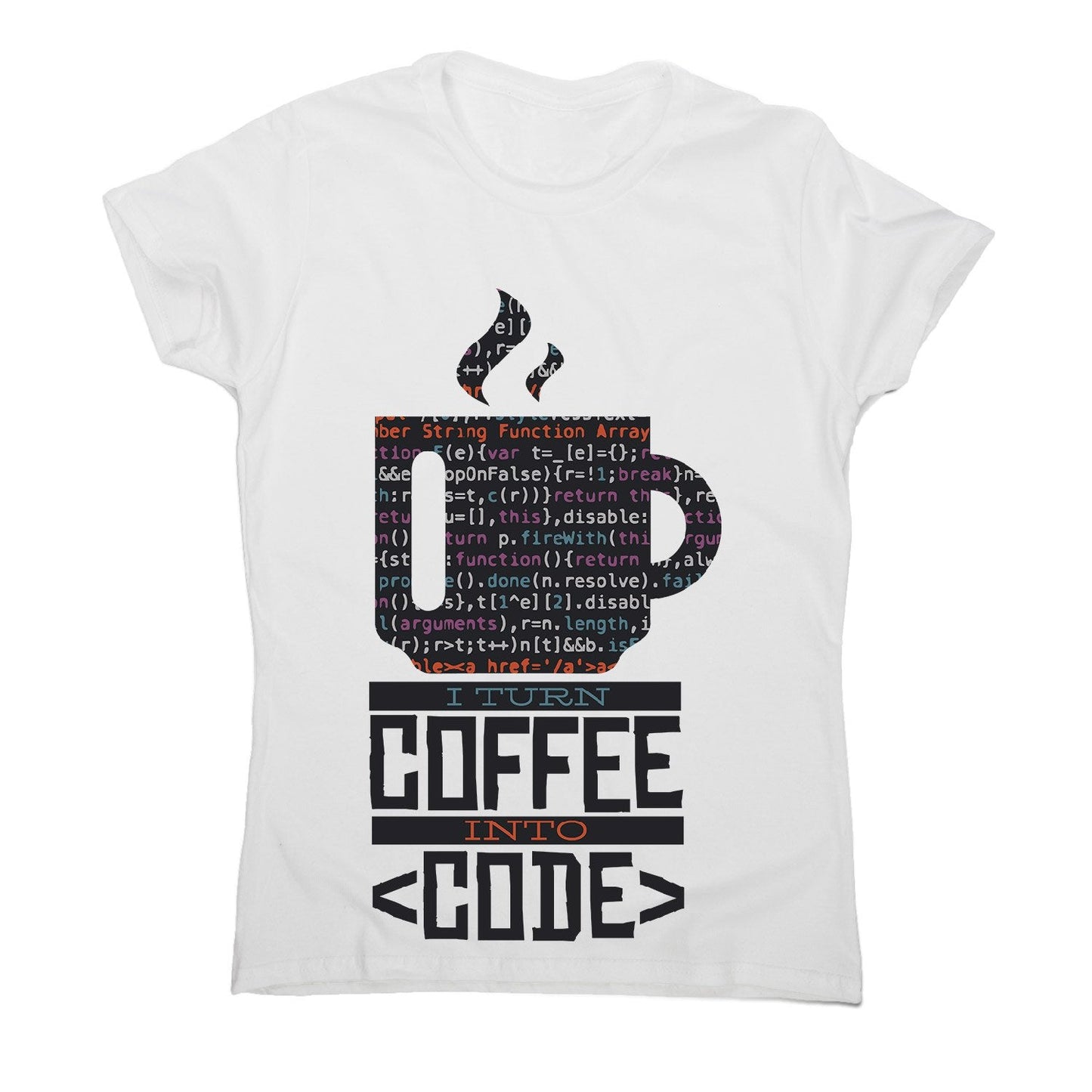 Developer coffee - women's funny premium t-shirt