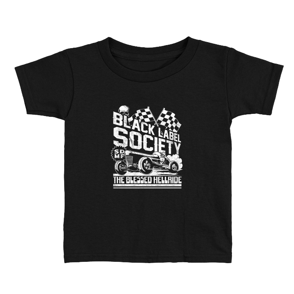 Blessed Hellride Black Toddler Tee