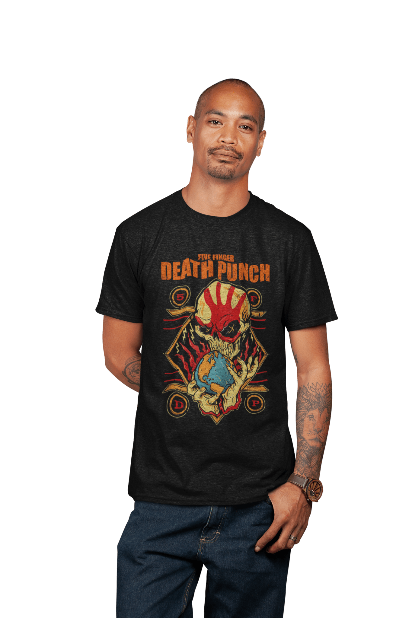 Five Finger Death Punch - Hand Skull Logo T-Shirt