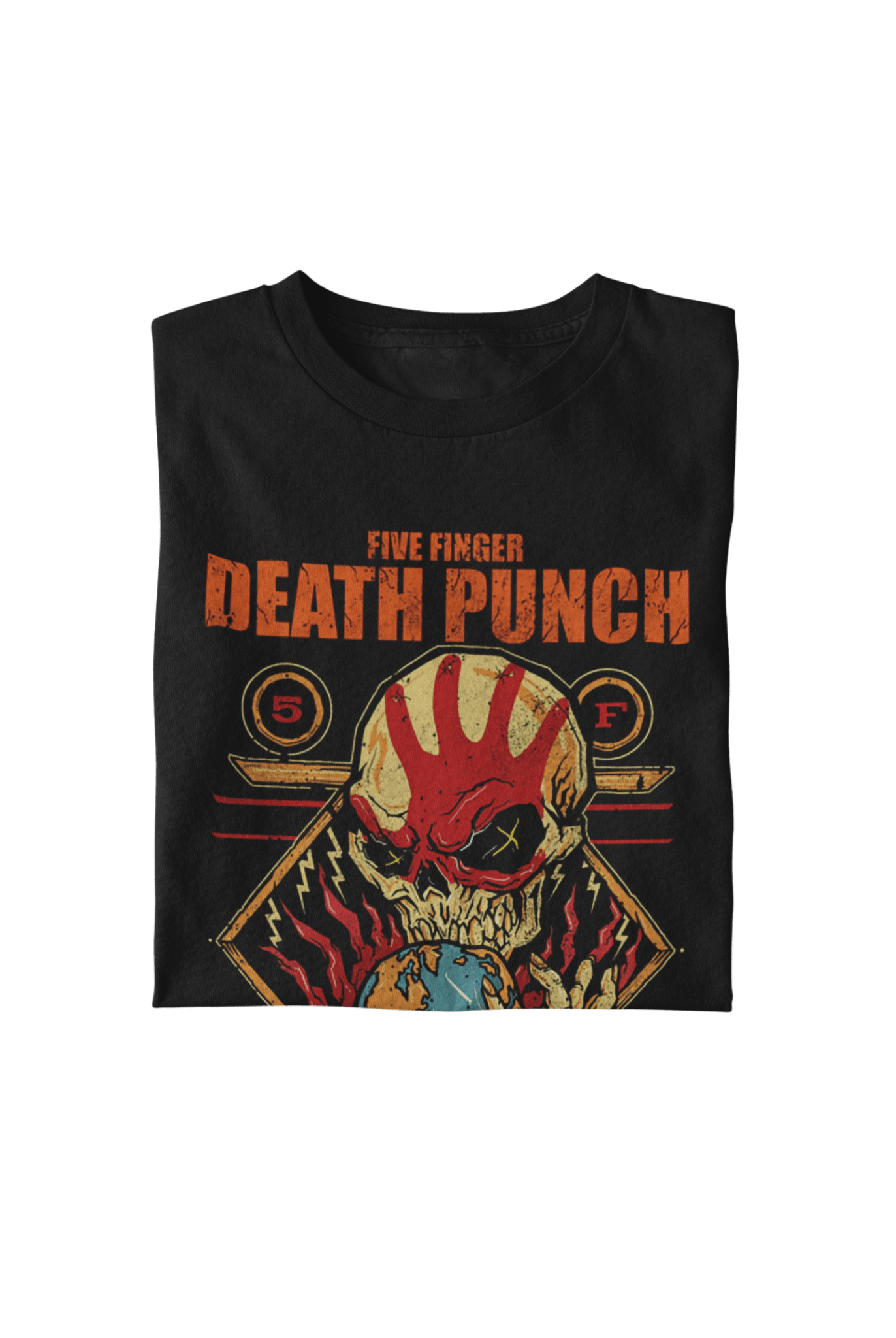 Five Finger Death Punch - Hand Skull Logo T-Shirt