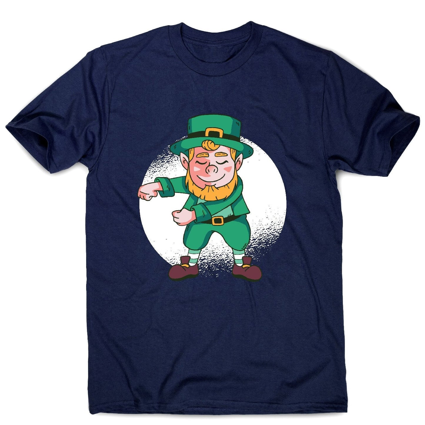Flossing leprechaun - funny men's t-shirt