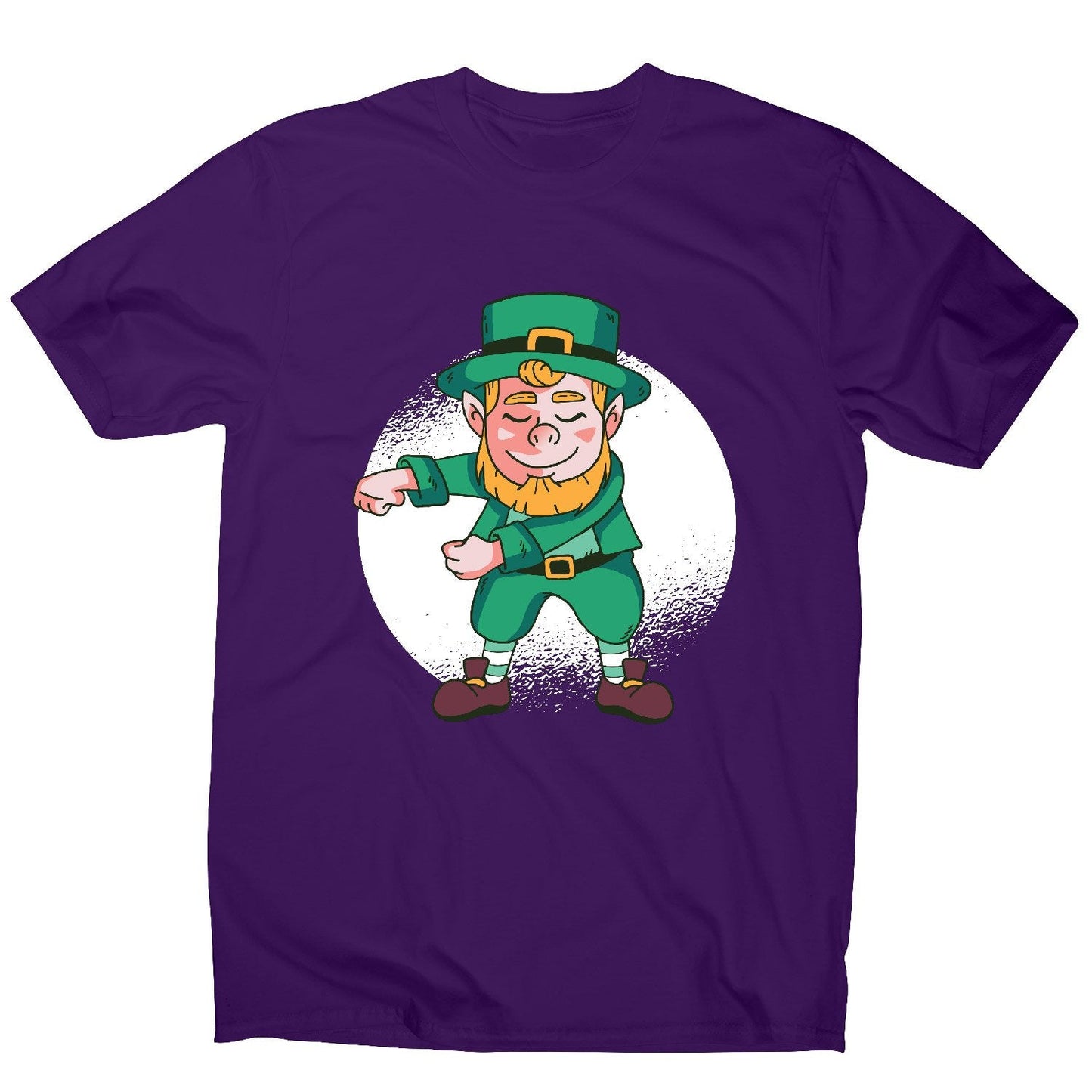Flossing leprechaun - funny men's t-shirt