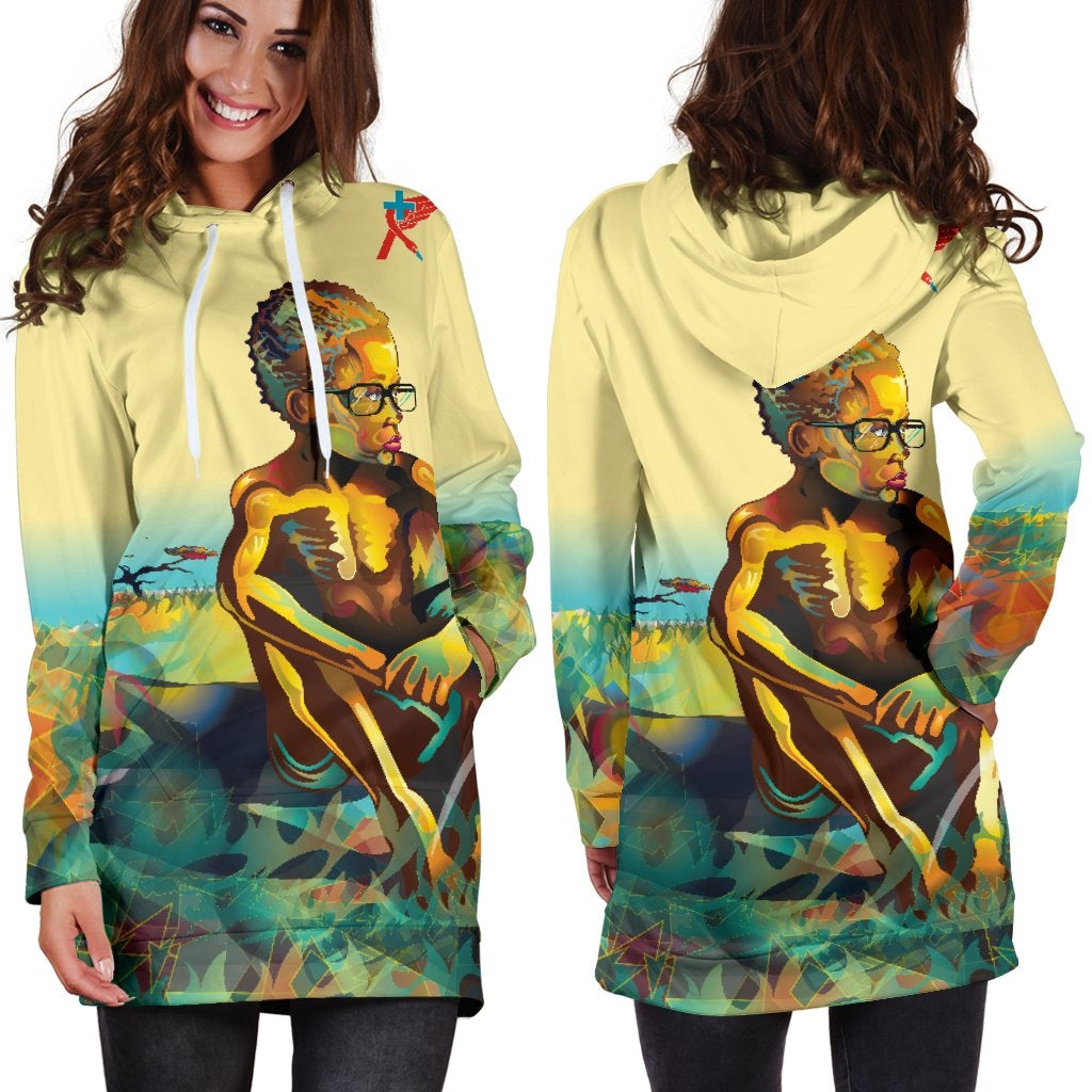 "Fly Boy" Ladies Hoodie Dress
