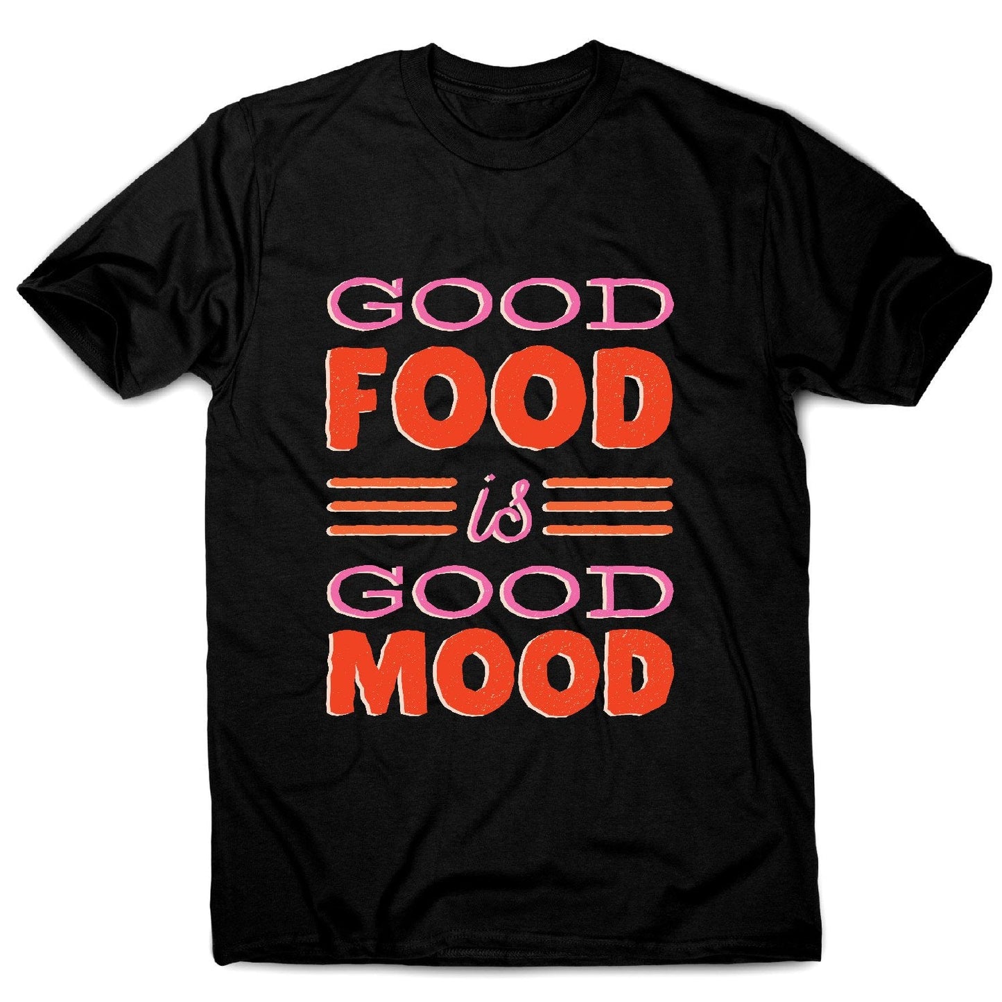 Food mood lettering - men's funny premium t-shirt