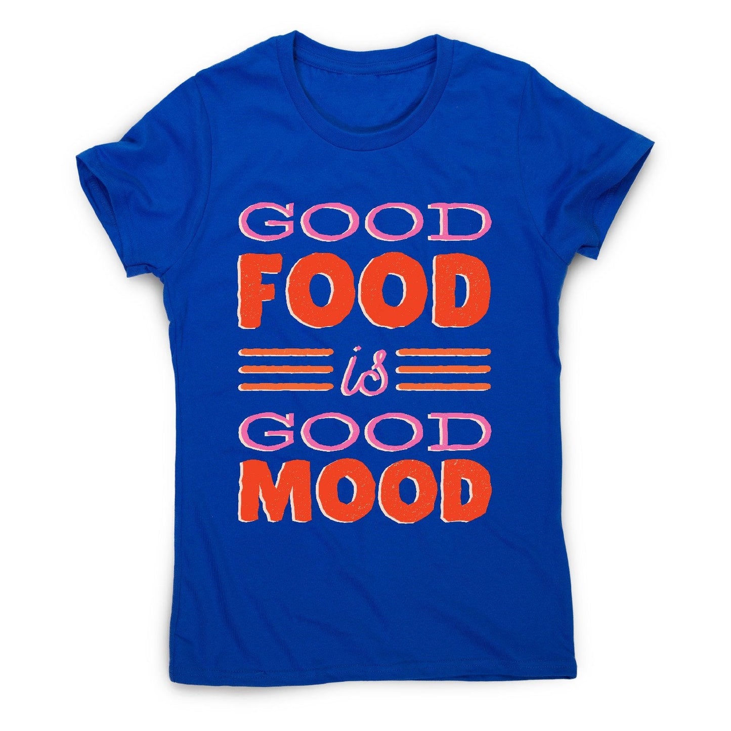 Food mood lettering - women's funny premium t-shirt