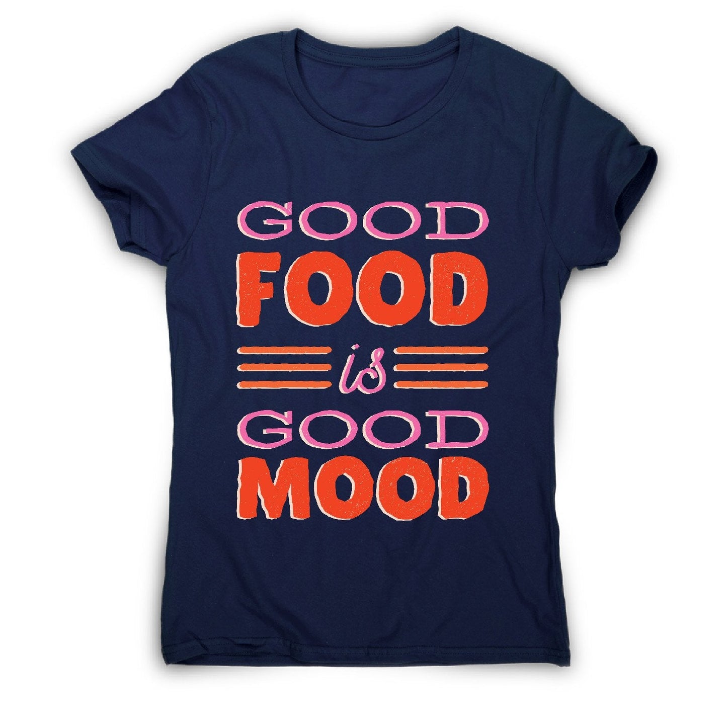 Food mood lettering - women's funny premium t-shirt