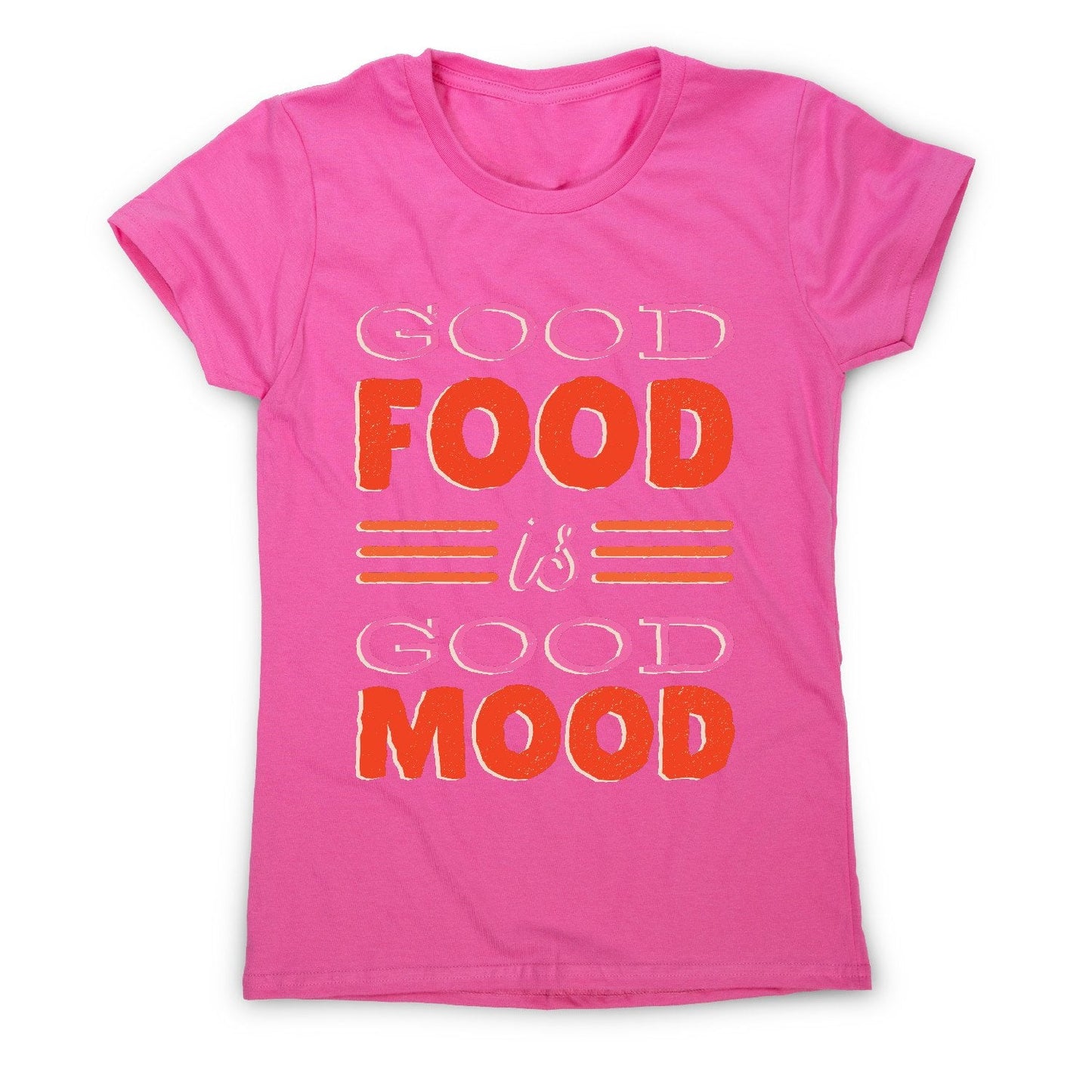 Food mood lettering - women's funny premium t-shirt