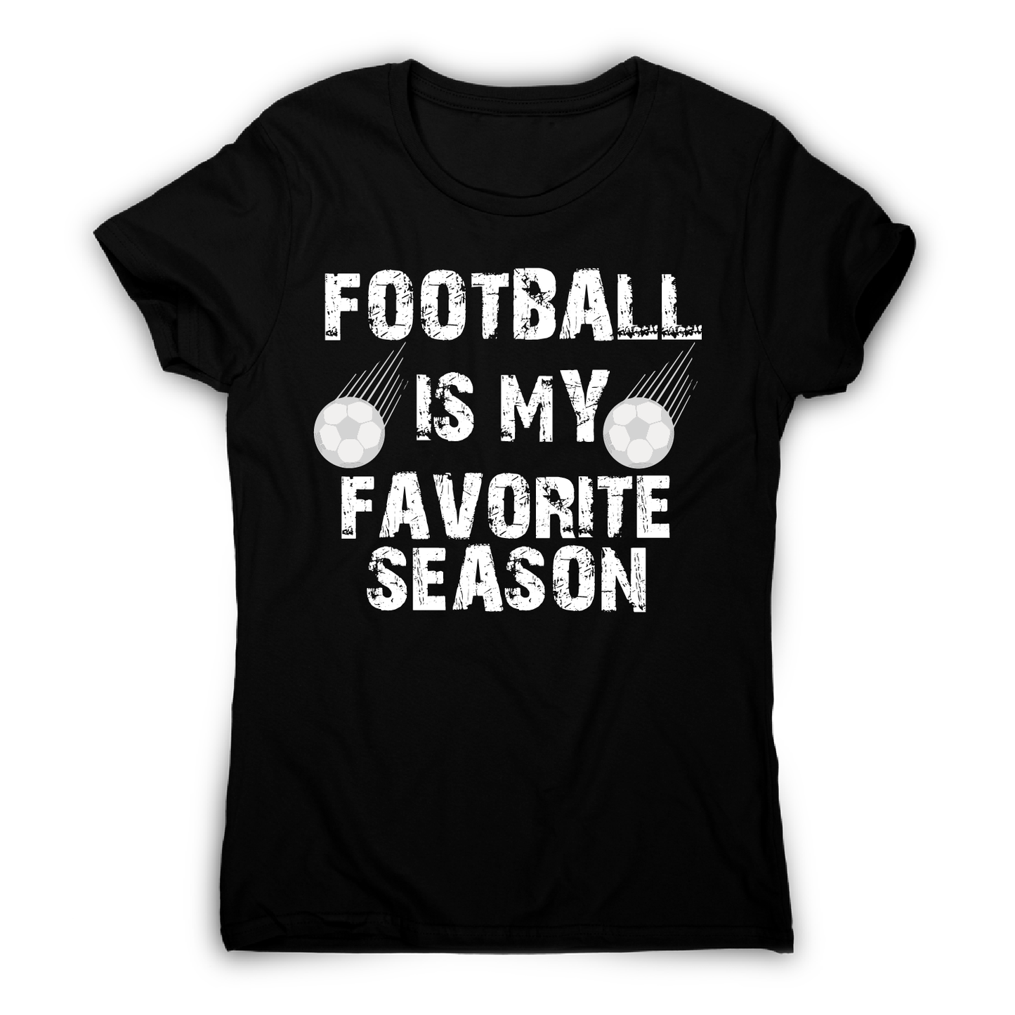 football is my favorite awesome funny t-shirt women's