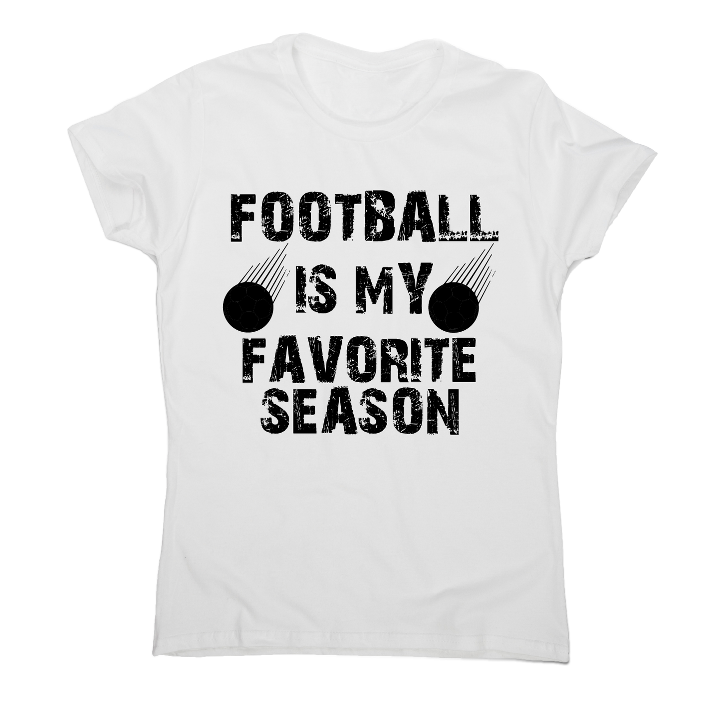 football is my favorite awesome funny t-shirt women's