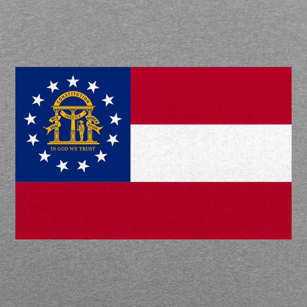 Georgia Flag Full Color Men's T-Shirt