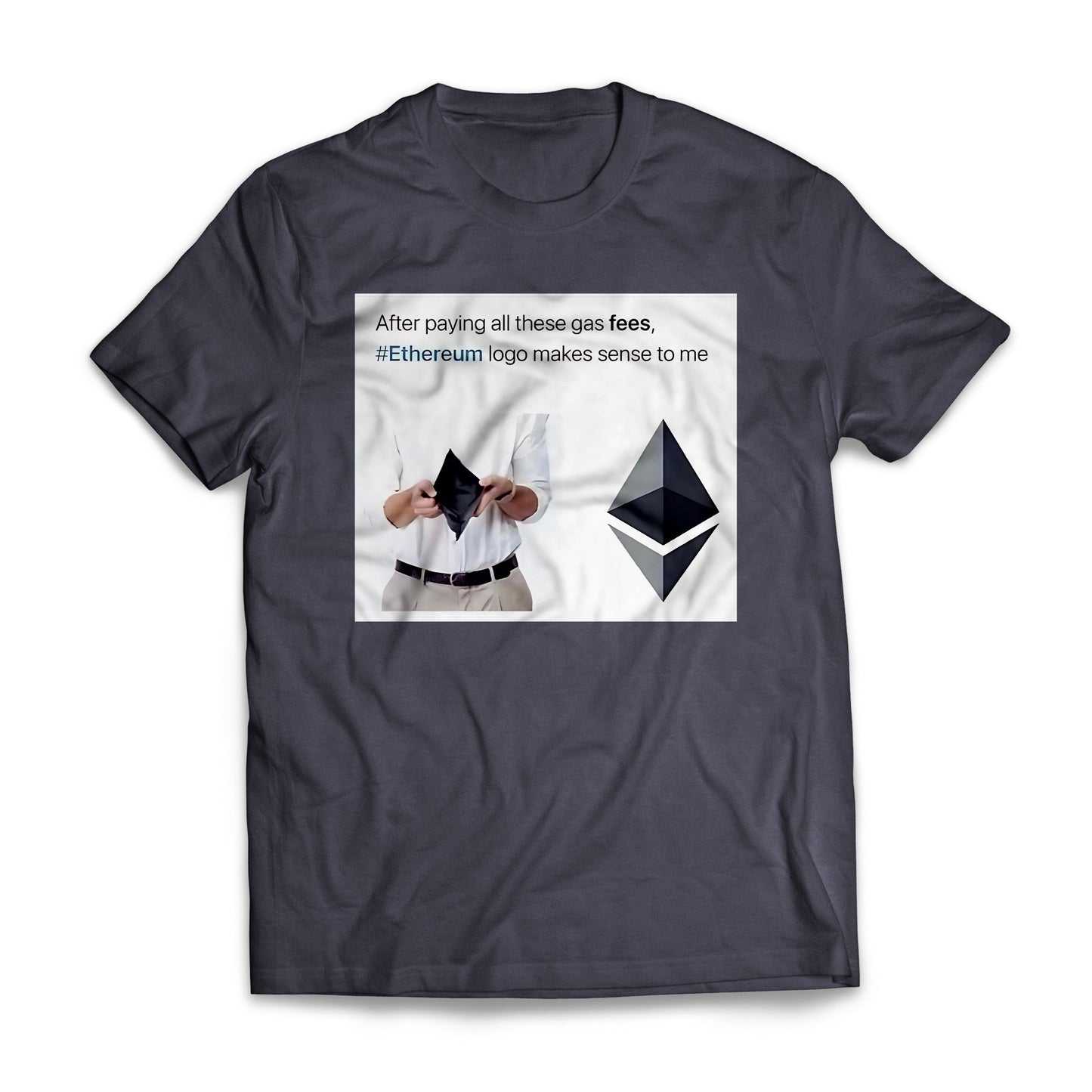 The Original Business Model Funny Etherium Crypto Trading Shirt