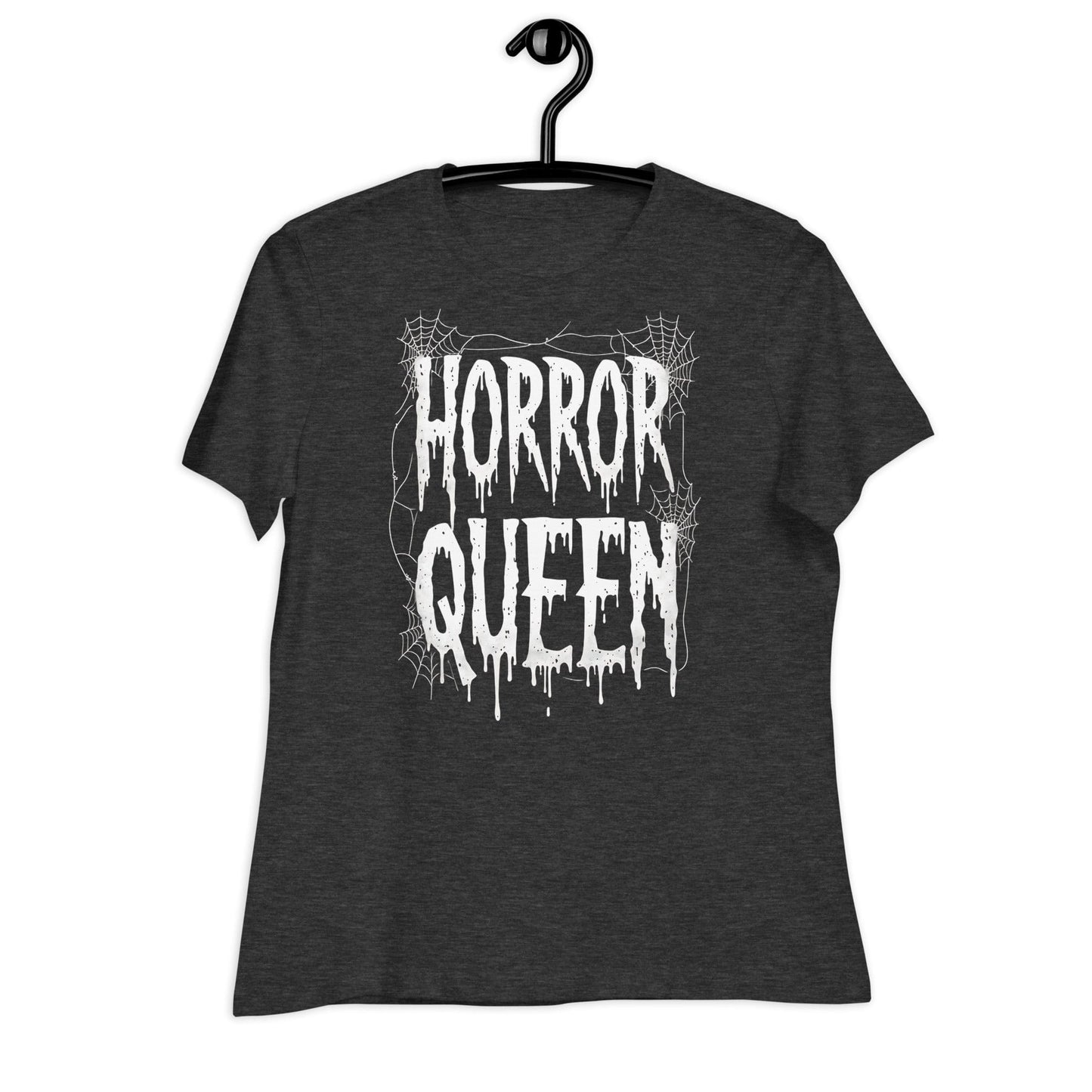 Horror Queen Web Logo Gothic Women's Relaxed T-Shirt