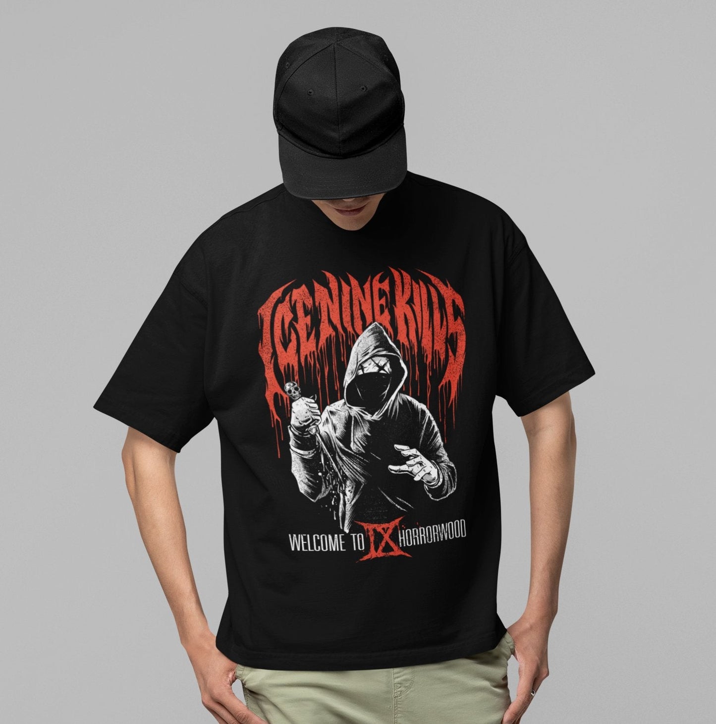 Ice Nine Kills Ix Horrorwood Jumbo Print T-shirt Style001