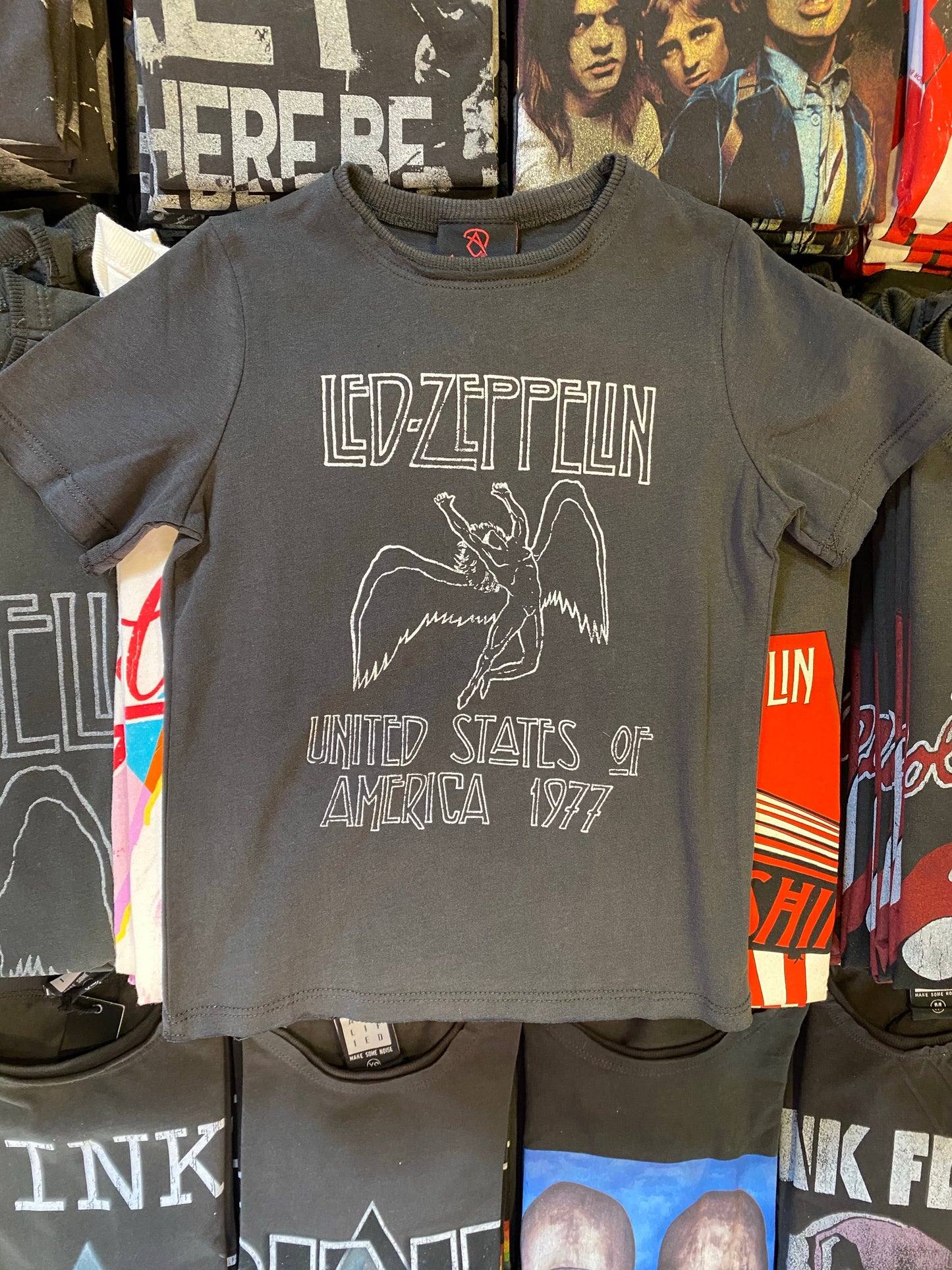 Kids Led Zeppelin T Shirt - USA 1977 Tour