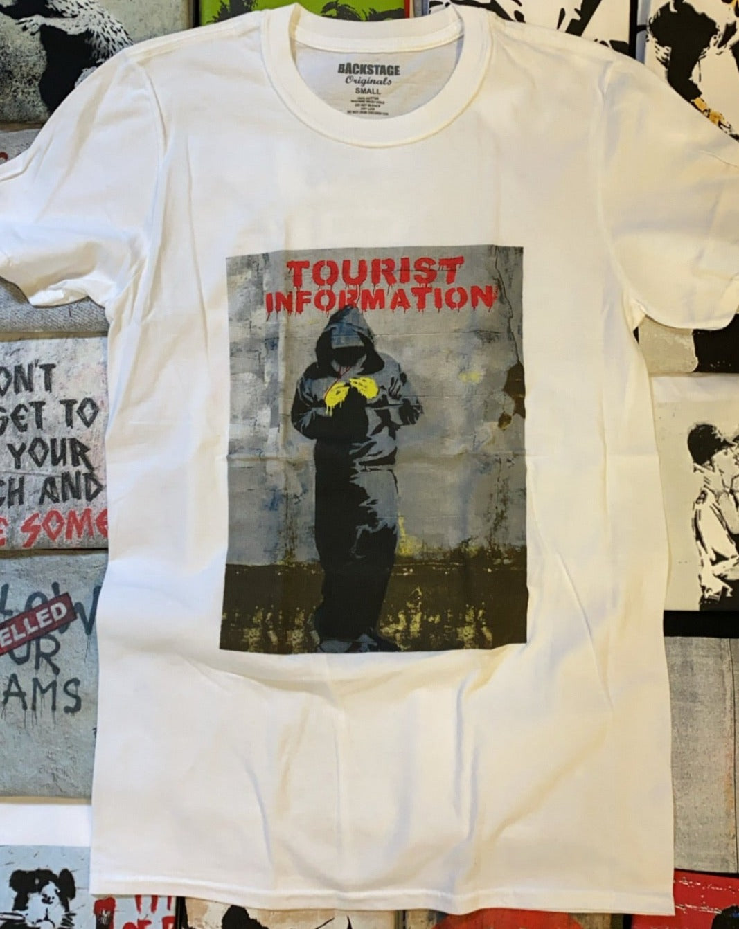 Banksy T-shirt - Tourist Information
