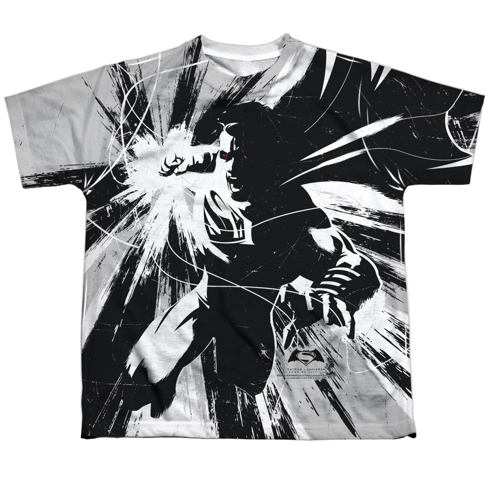 Batman v Superman Graphic Contrast - Youth All-Over Print T-Shirt Style001