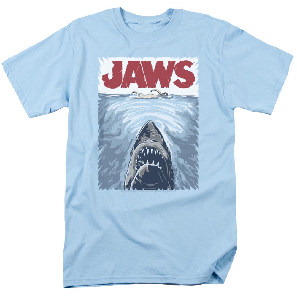 Jaws Graphic Poster T-Shirt