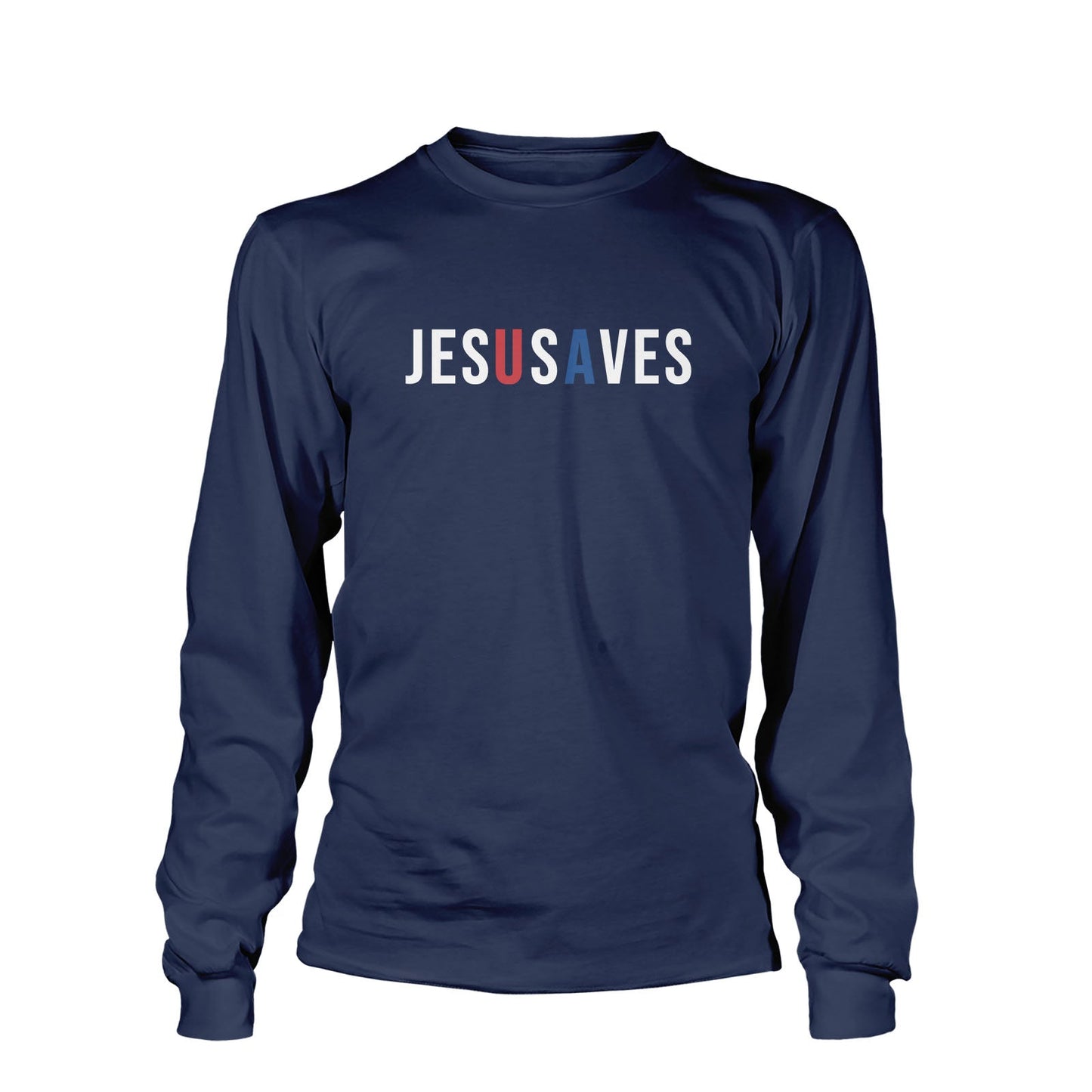 JESUSAVES Long Sleeve T-Shirt