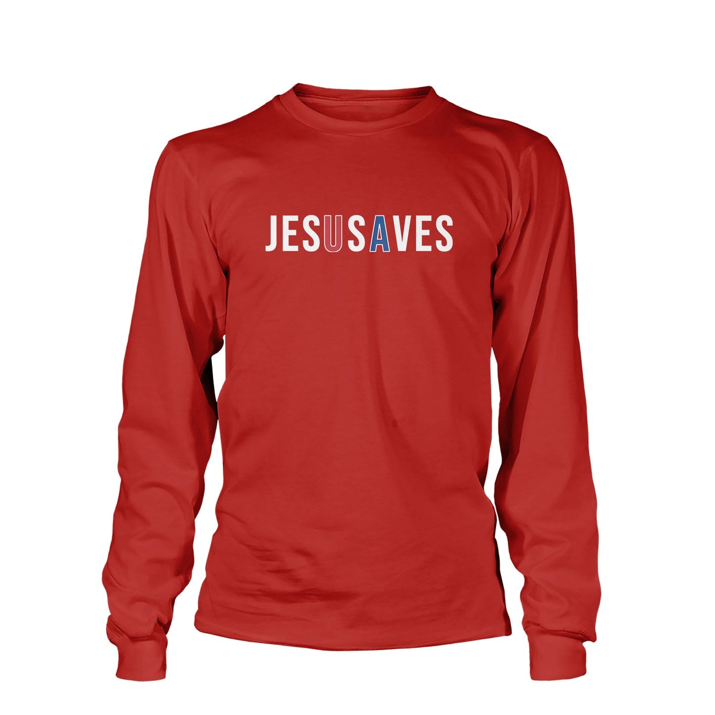 JESUSAVES Long Sleeve T-Shirt