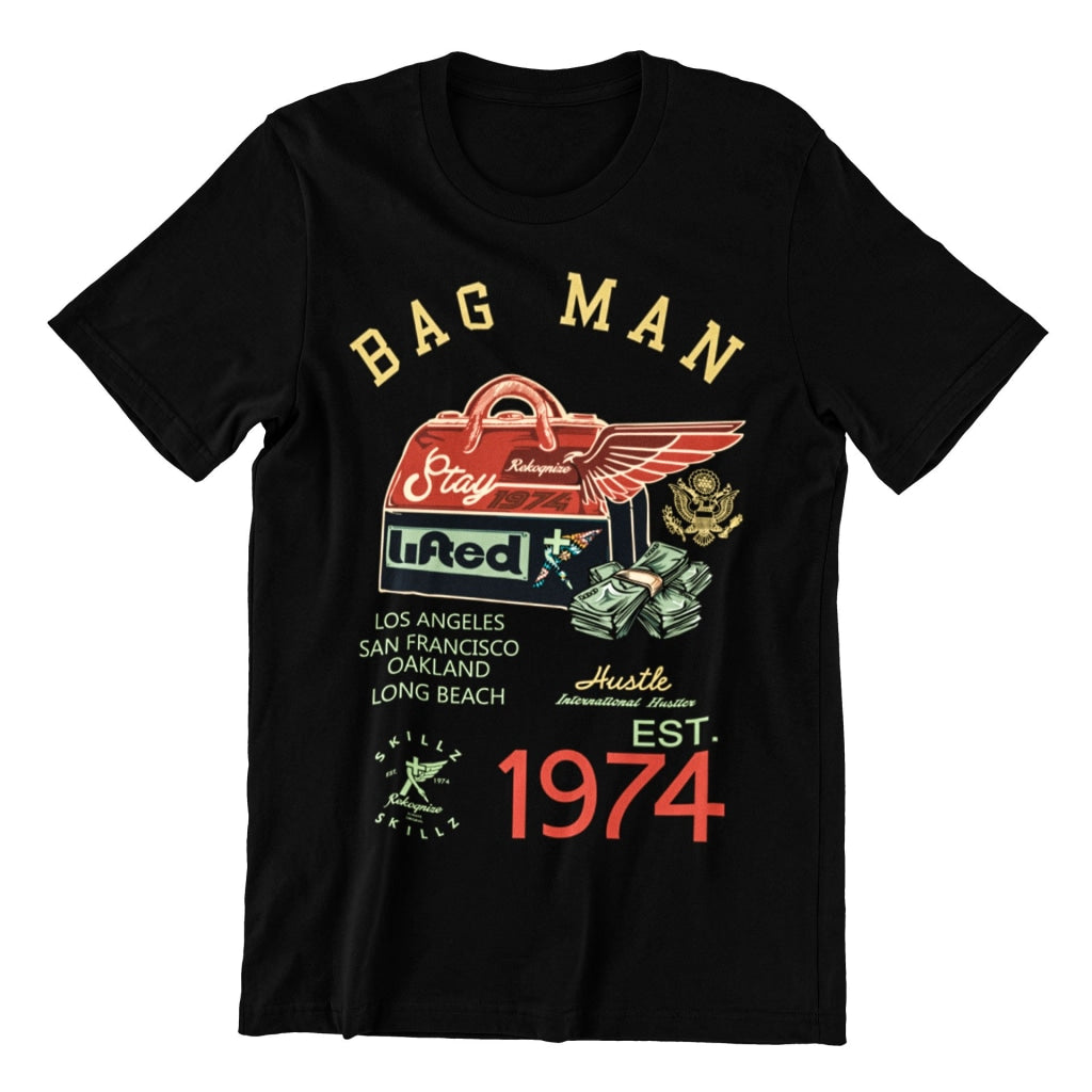 "Lifted Retro Bag Man" Tee's