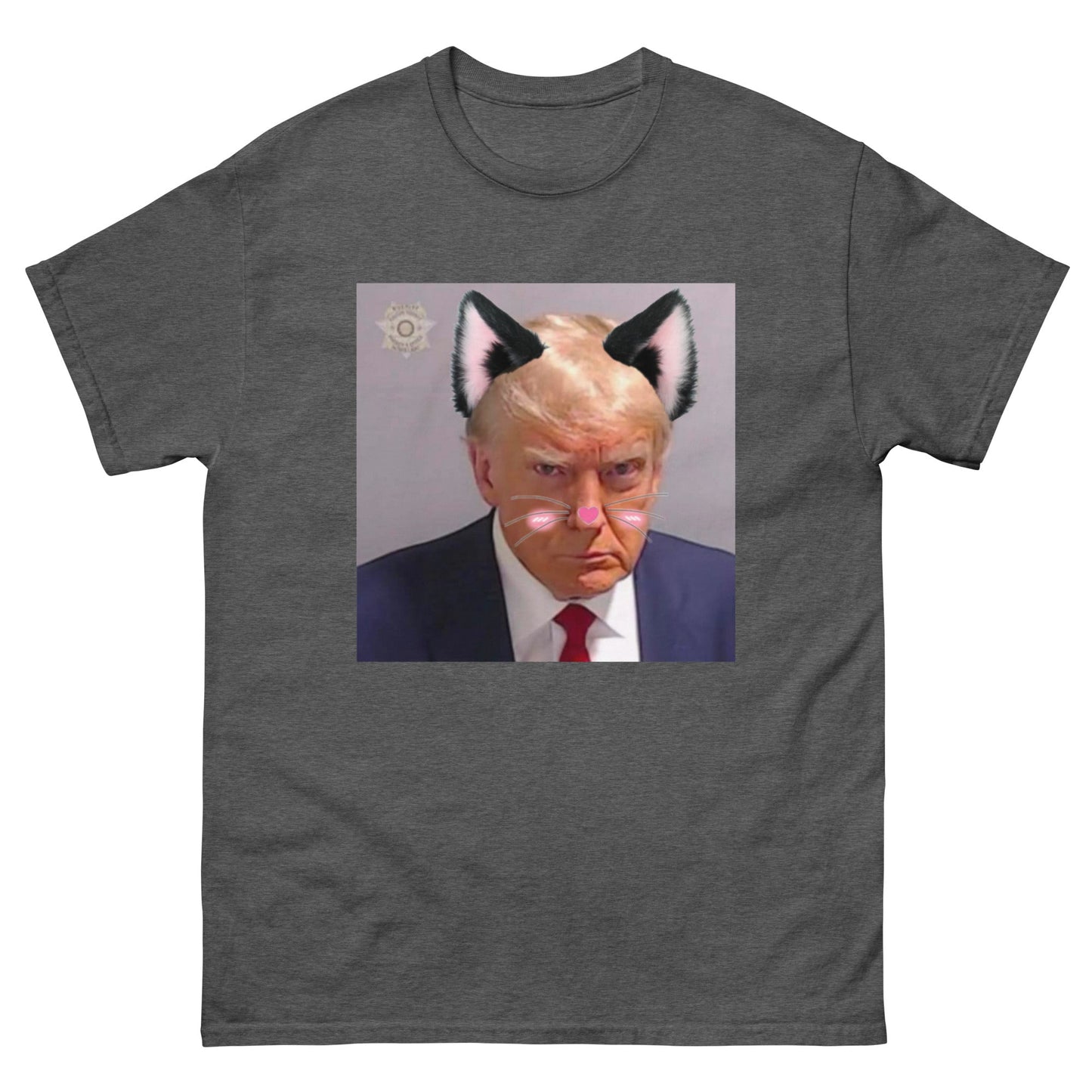 Catboy Trump Mugshot Cringey Tee Style001