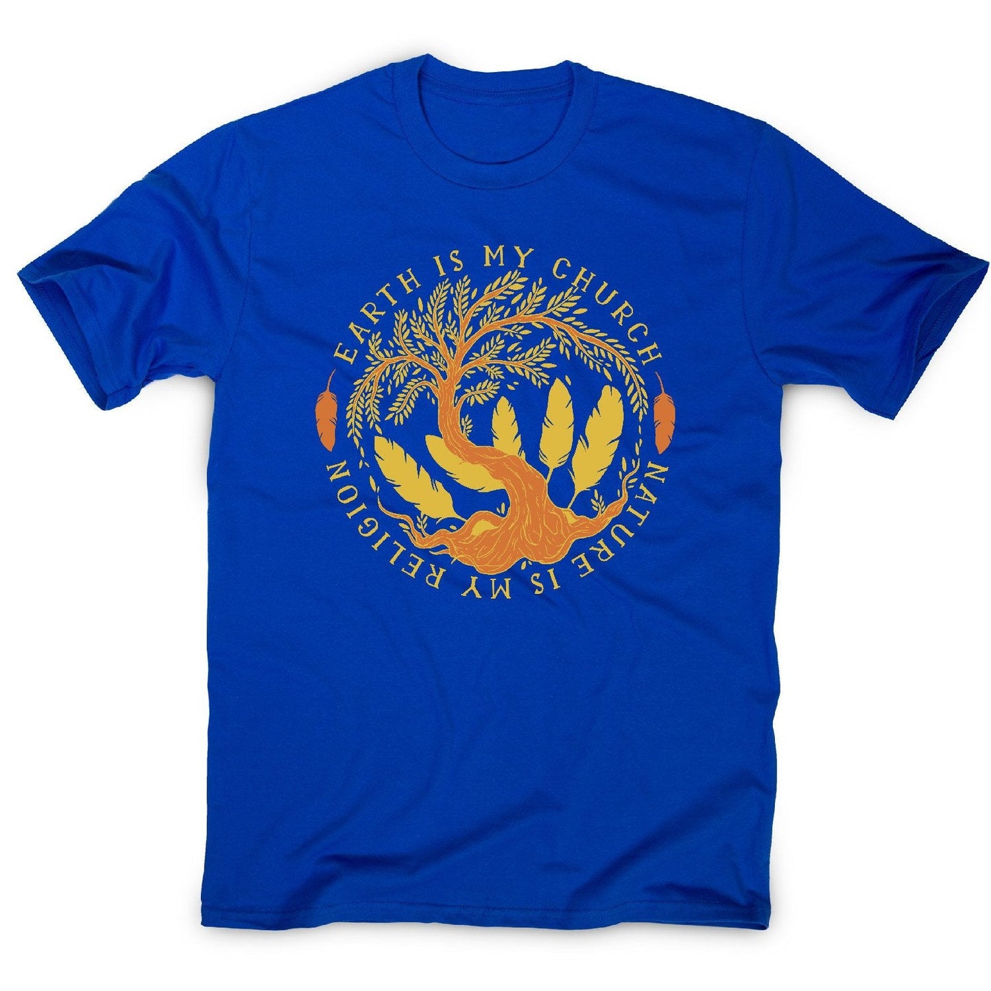 Nature quote - men's funny premium t-shirt