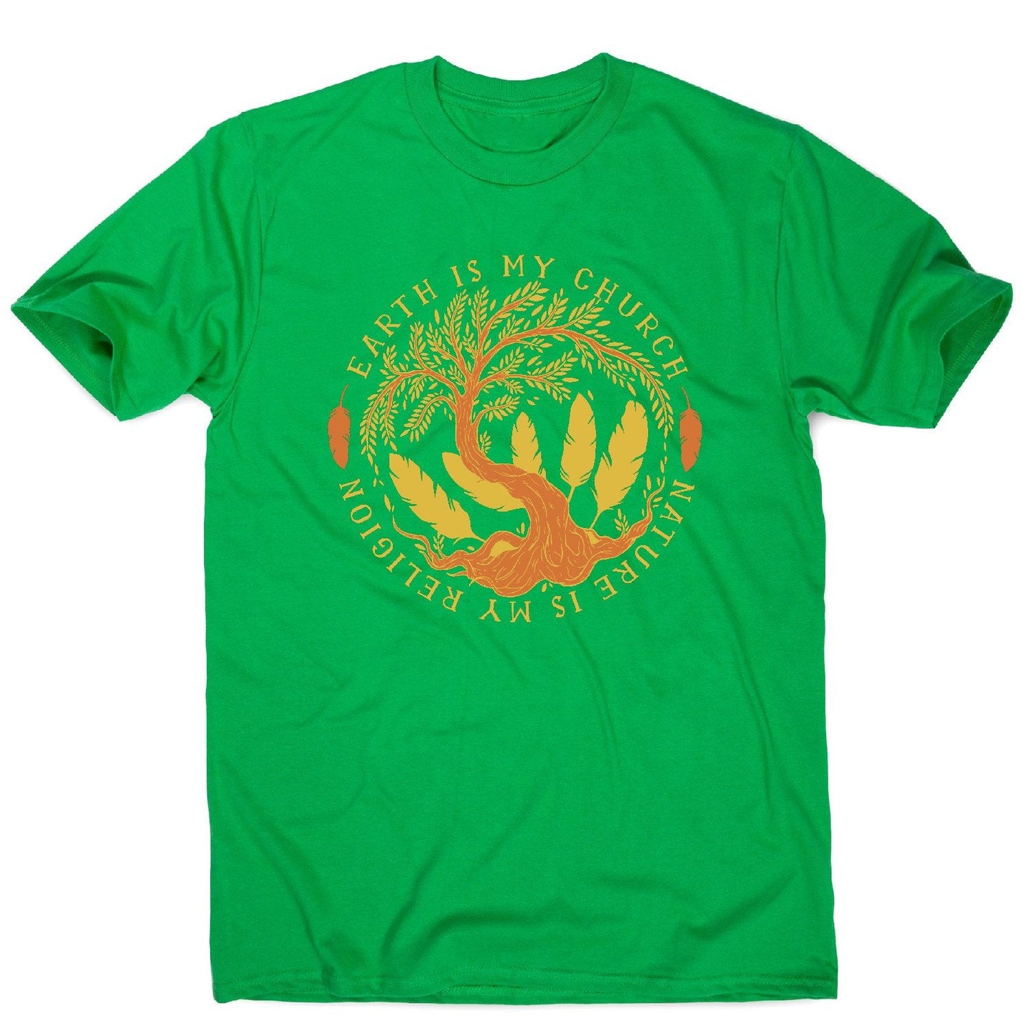Nature quote - men's funny premium t-shirt