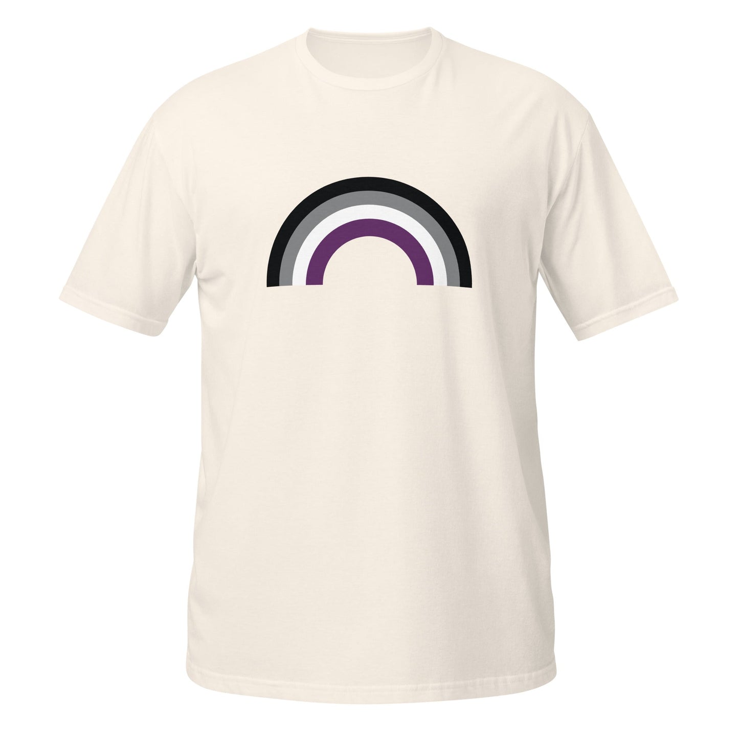 Asexual Rainbow Arch Unisex Softstyle T-Shirt