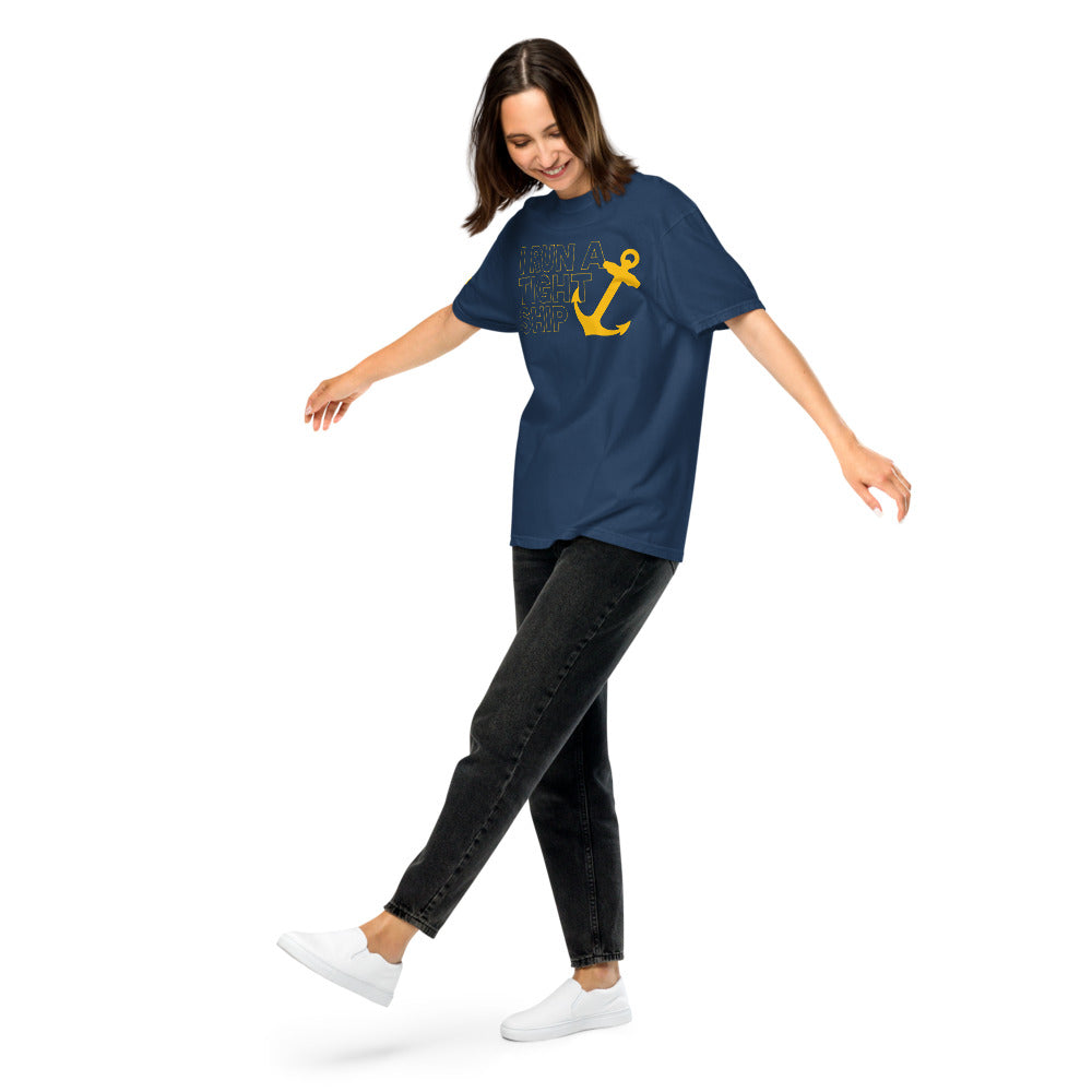 Below Deck I Run A Tight Ship Comfort Colors T-Shirt