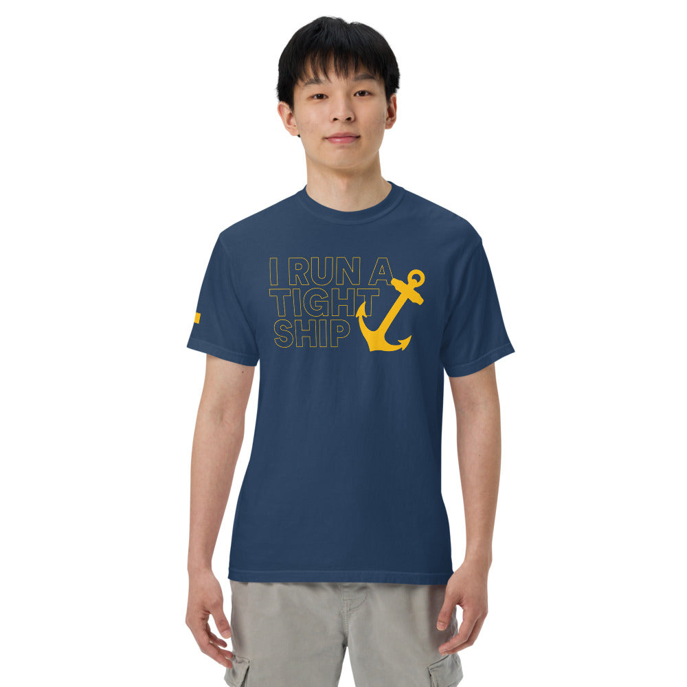 Below Deck I Run A Tight Ship Comfort Colors T-Shirt