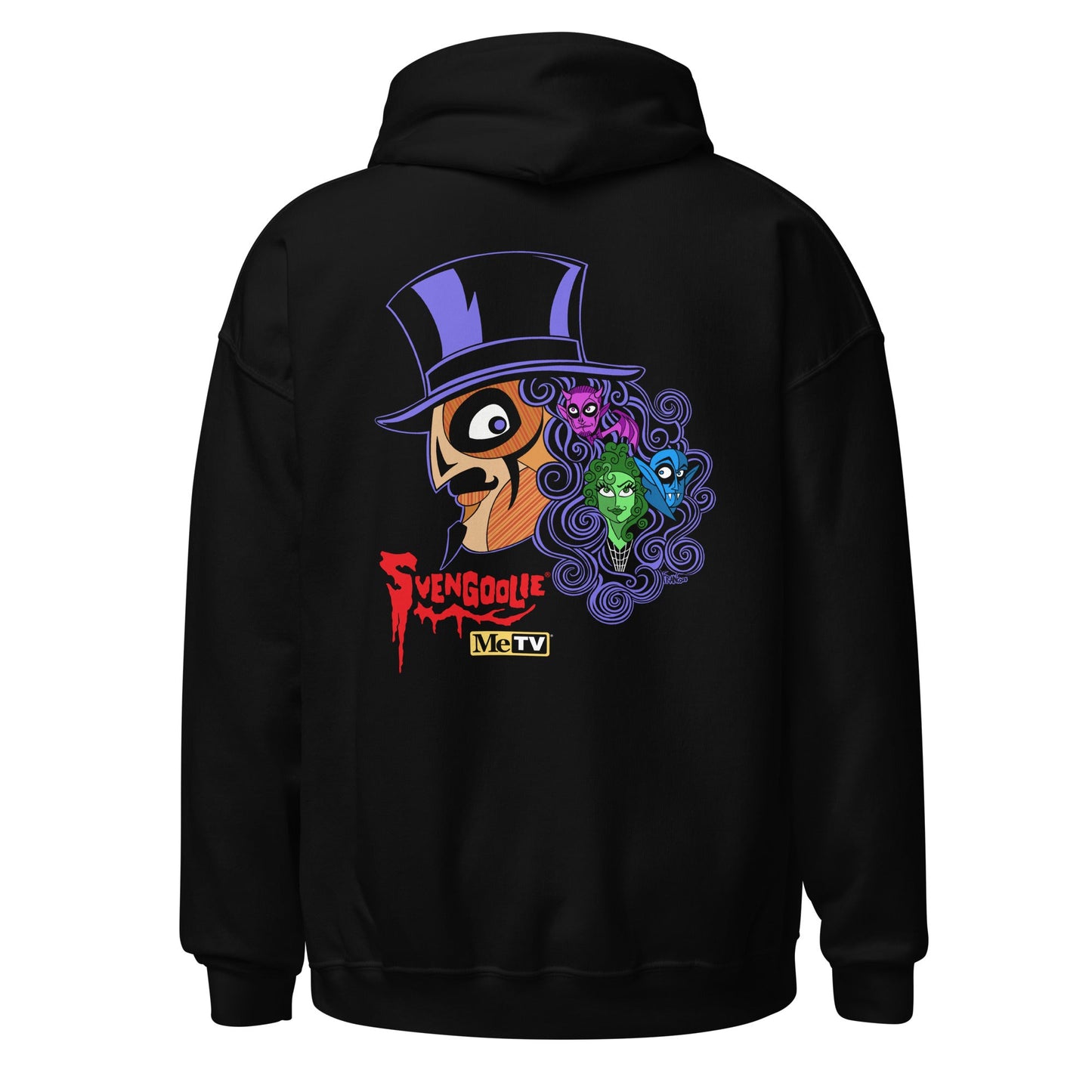 "Hair's Looking At You" Svengoolie® Pullover Hoodie by Franco Aureliani (2025 Series)