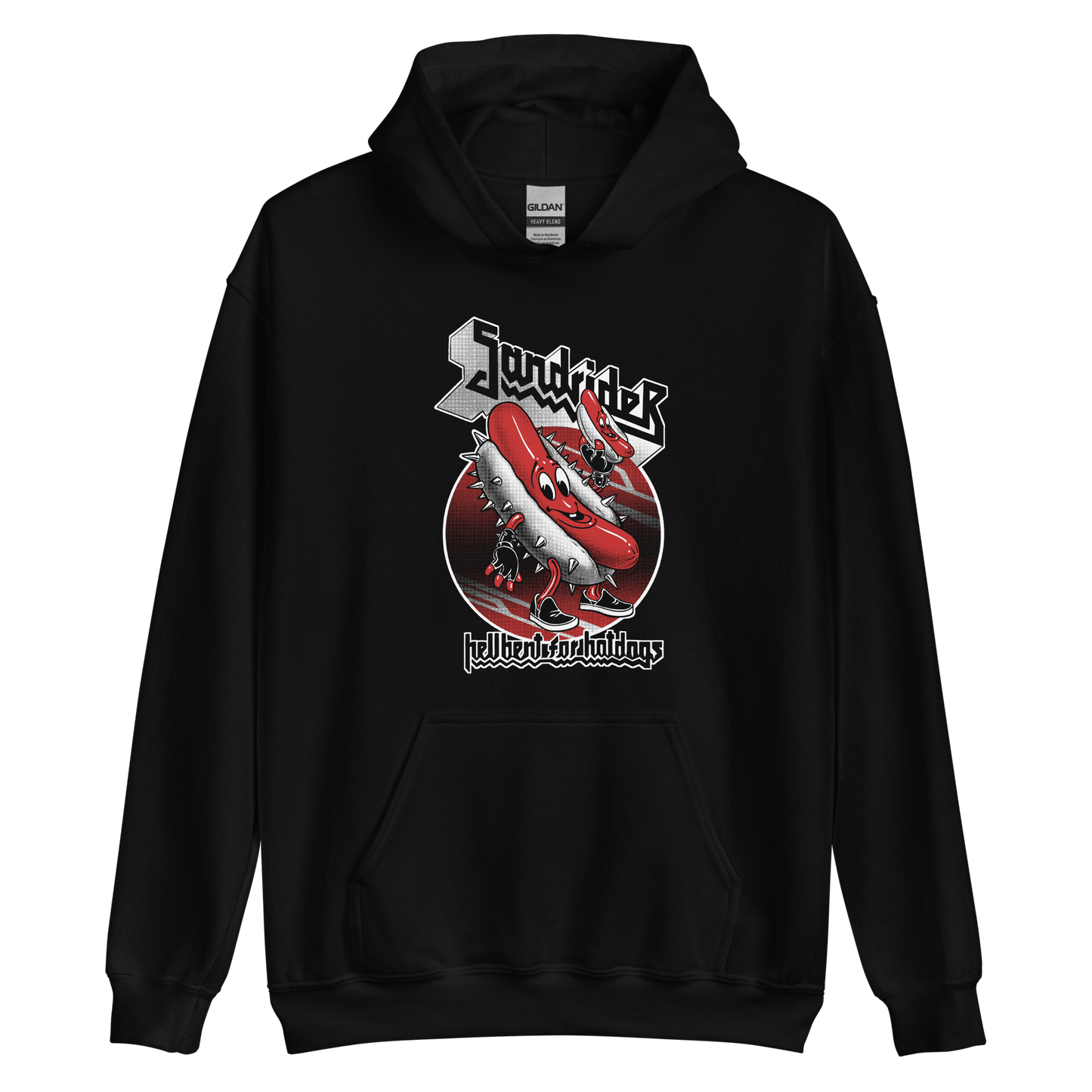 SANDRIDER Hellbent For Hotdogs Pullover Hoodie