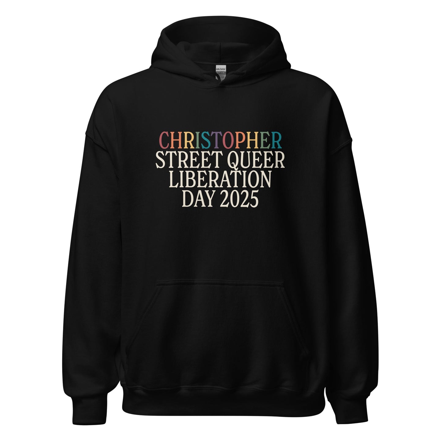 Christopher Street Queer Liberation Day 2025/Pride Is Going Back To The Roots Unisex Hoodie