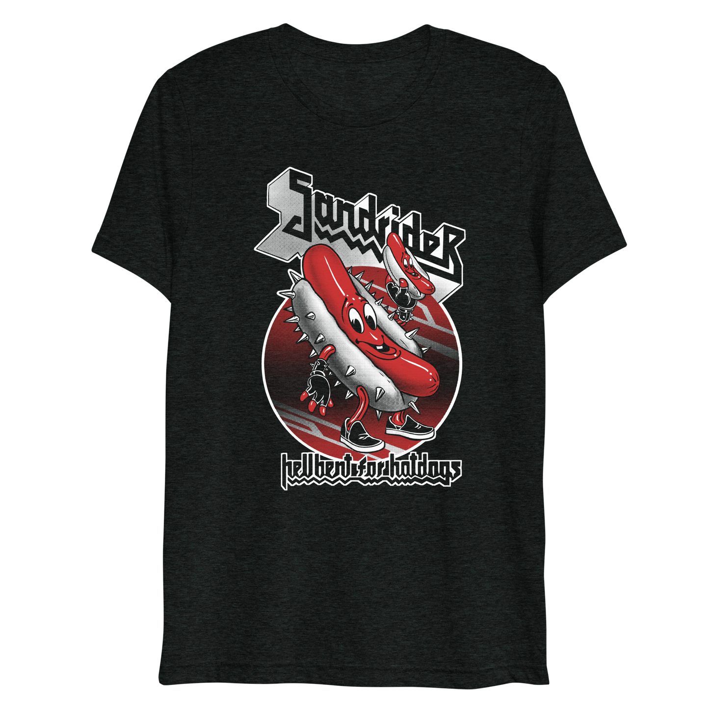 SANDRIDER Hellbent For Hotdogs Tri-blend Shirt