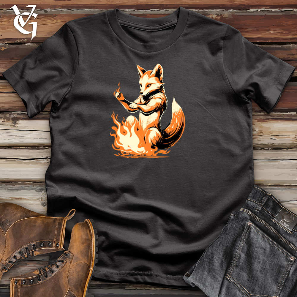Vintage Fire Fox Cotton Tee