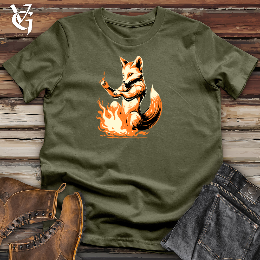Vintage Fire Fox Cotton Tee