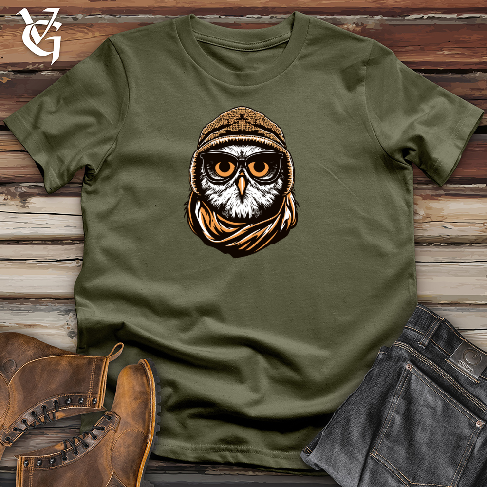 Vintage Ski Mask Owl Cotton Tee