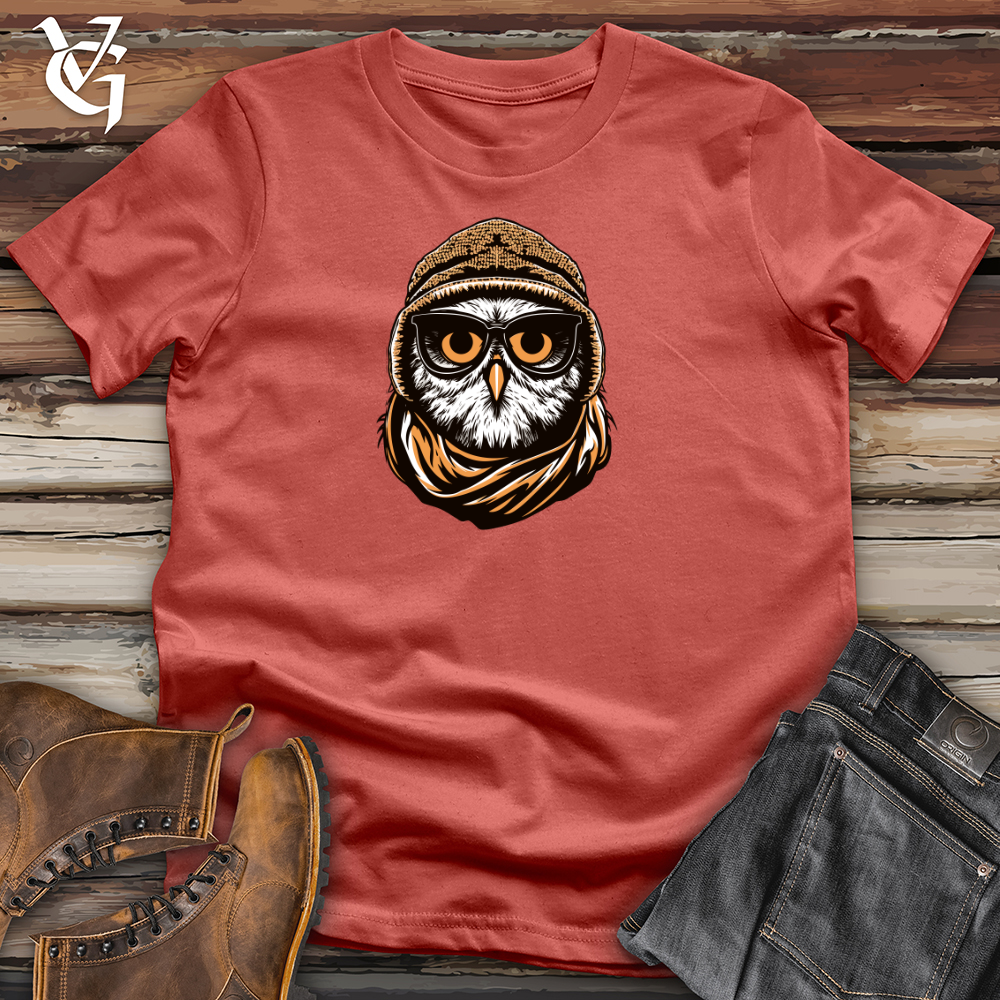 Vintage Ski Mask Owl Cotton Tee