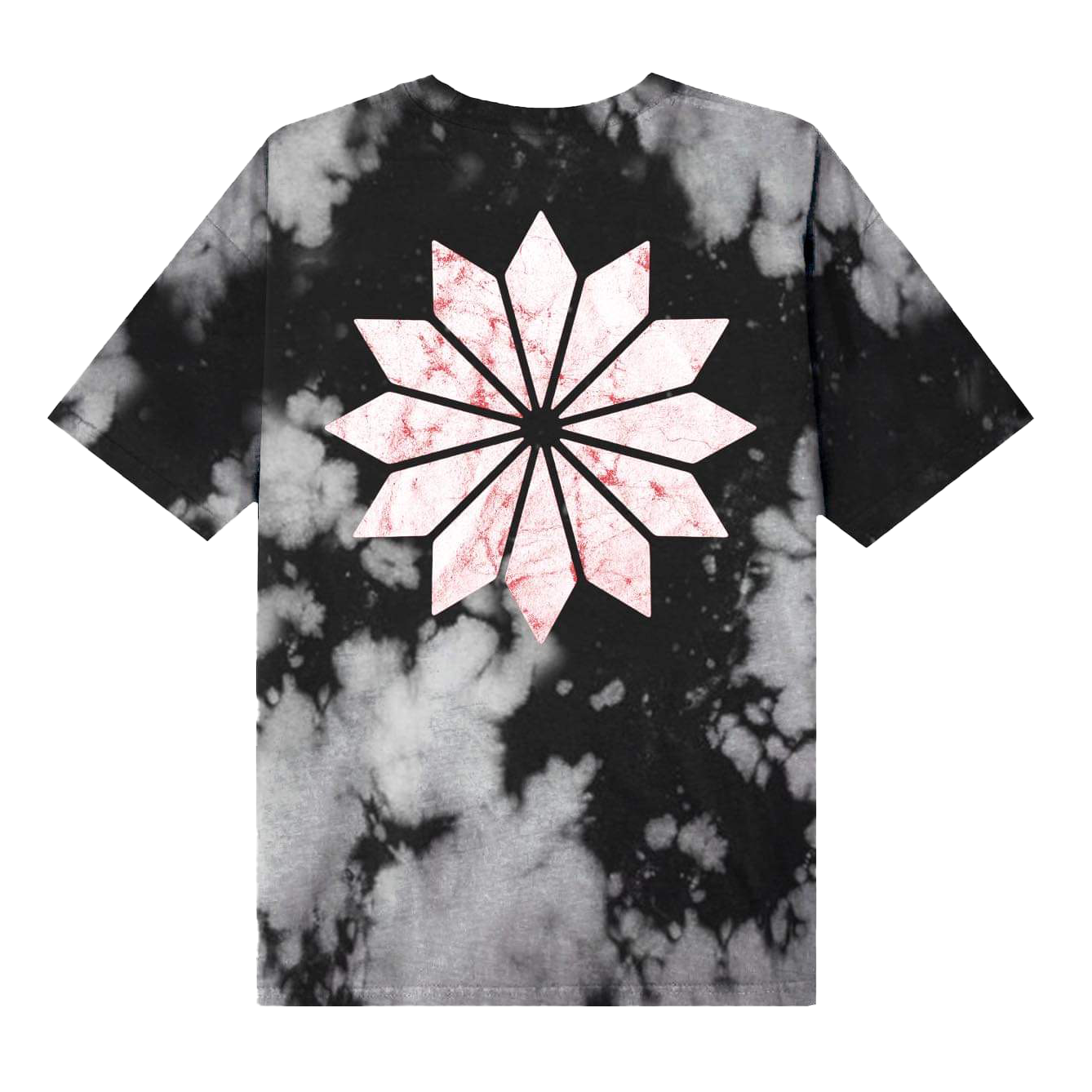 "Logo Lotus" Tie Dye T-Shirt
